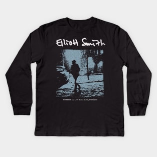 Elliott Smith Kids Long Sleeve T-Shirt